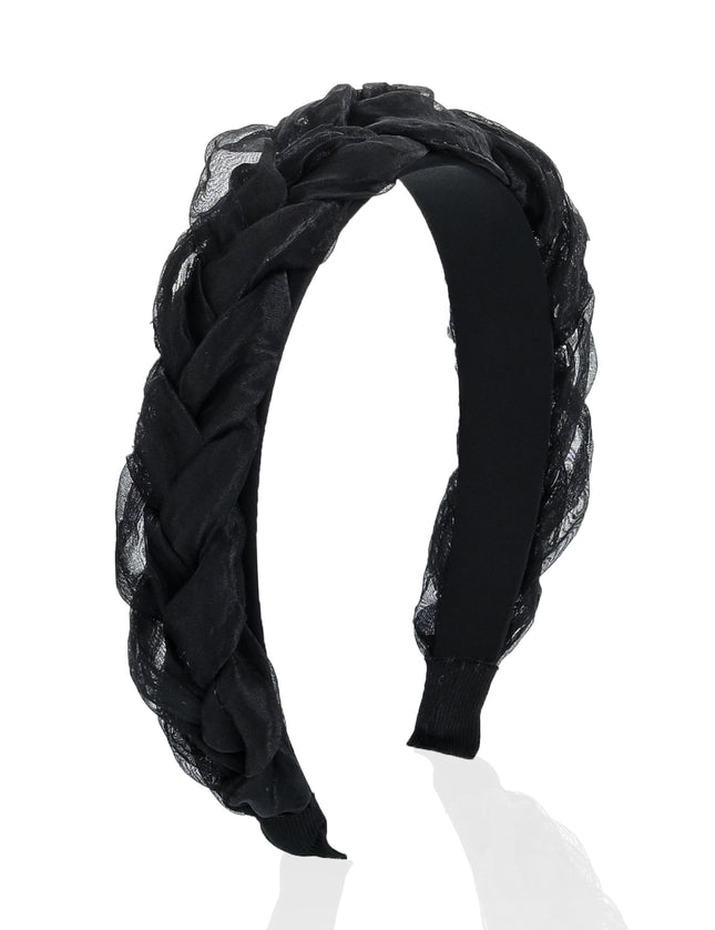kids atelier mimi tutu Braided Sheer Headband