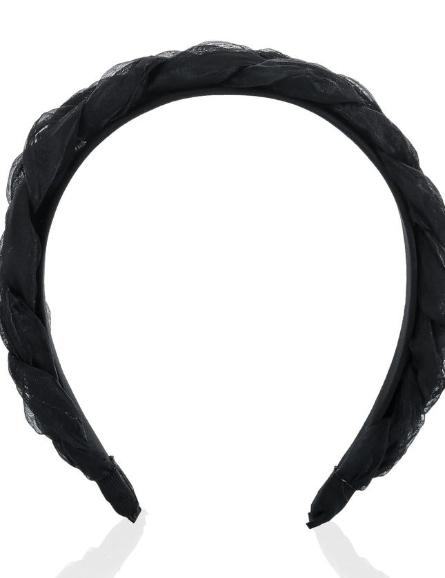 kids atelier mimi tutu Braided Sheer Headband