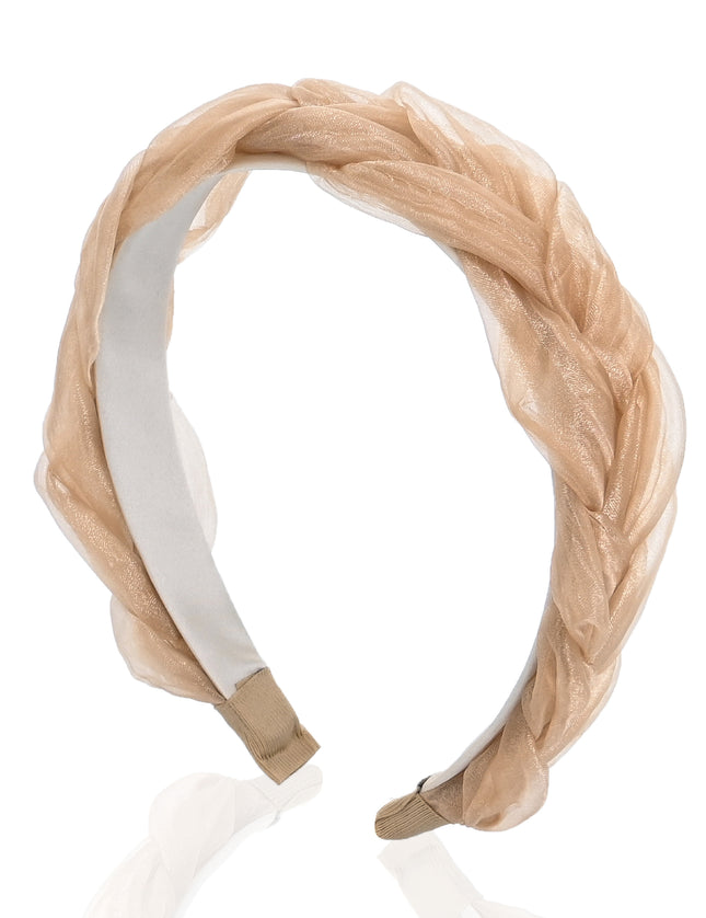 kids atelier mimi tutu Braided Sheer Headband