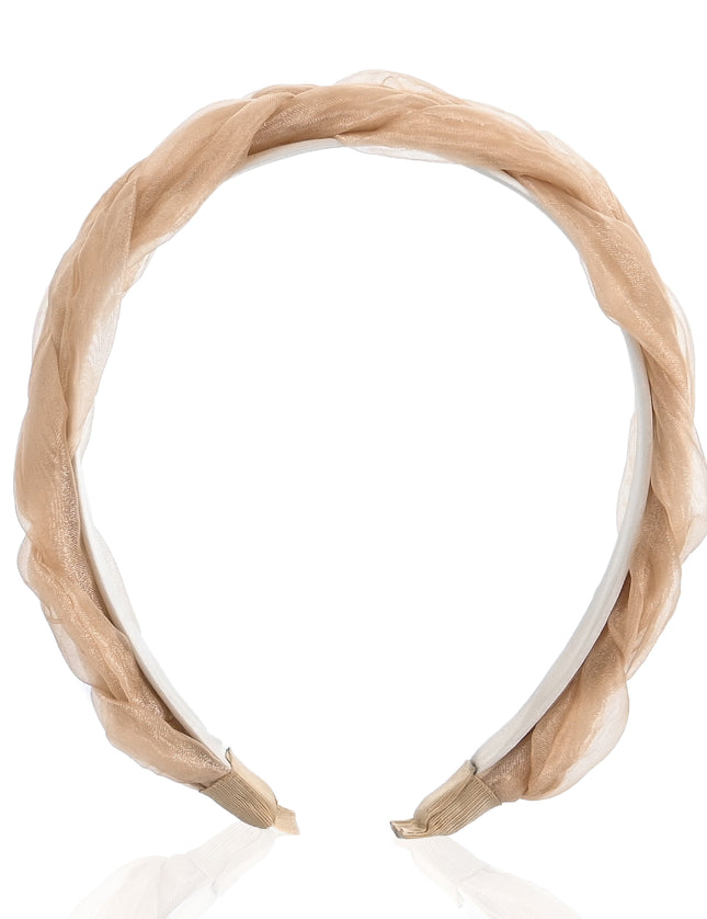 kids atelier mimi tutu Braided Sheer Headband