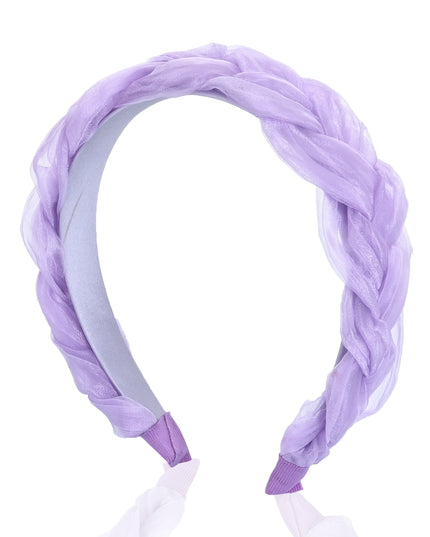kids atelier mimi tutu Braided Sheer Headband