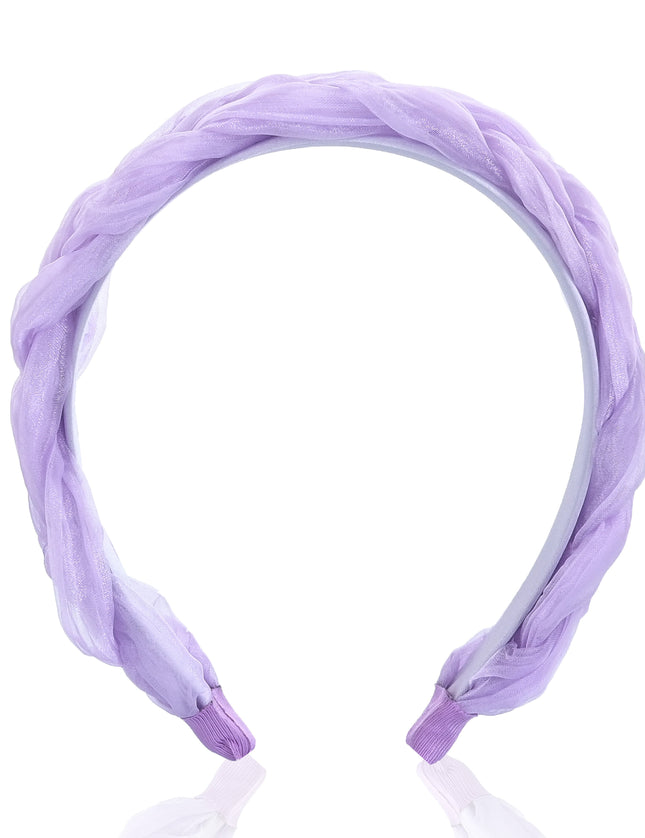 kids atelier mimi tutu Braided Sheer Headband