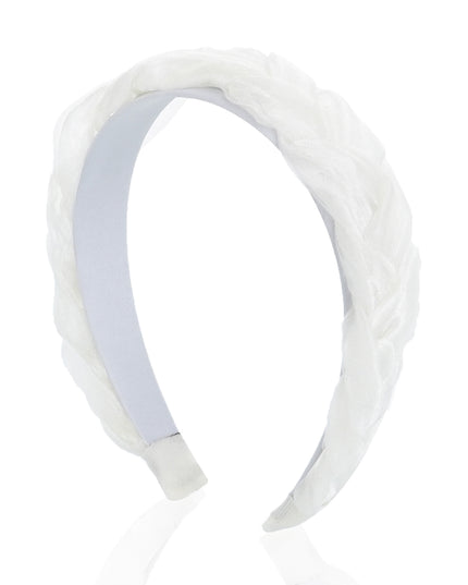 kids atelier mimi tutu Braided Sheer Headband