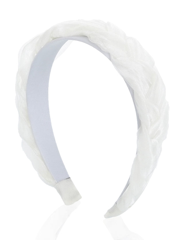 kids atelier mimi tutu Braided Sheer Headband