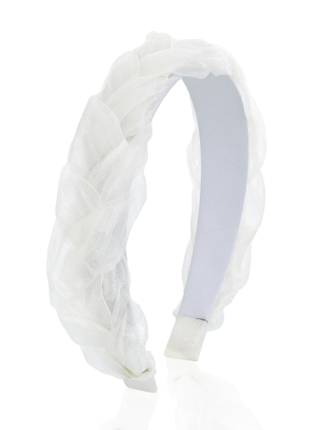 kids atelier mimi tutu Braided Sheer Headband