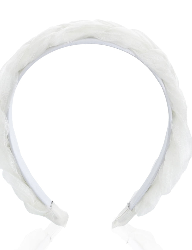 kids atelier mimi tutu Braided Sheer Headband