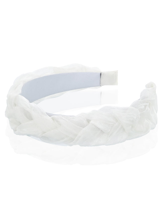 kids atelier mimi tutu Braided Sheer Headband
