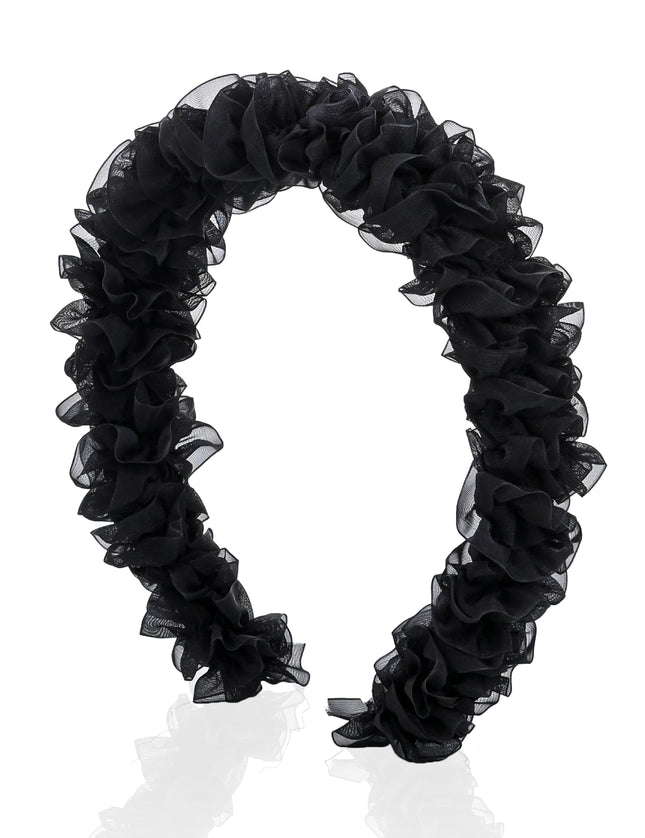 kids atelier mimi tutu Ruffled Sheer Headband