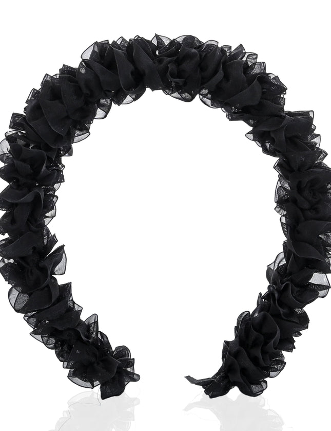 kids atelier mimi tutu Ruffled Sheer Headband