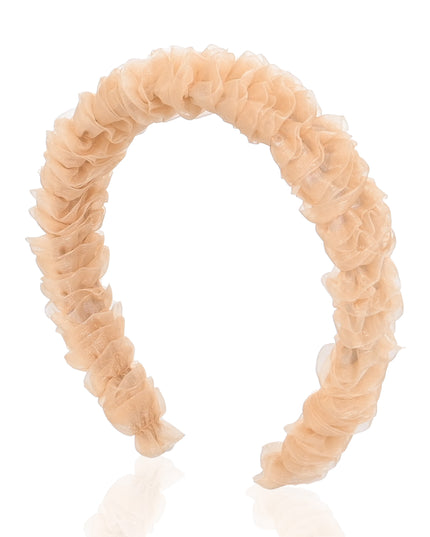 kids atelier mimi tutu Ruffled Sheer Headband