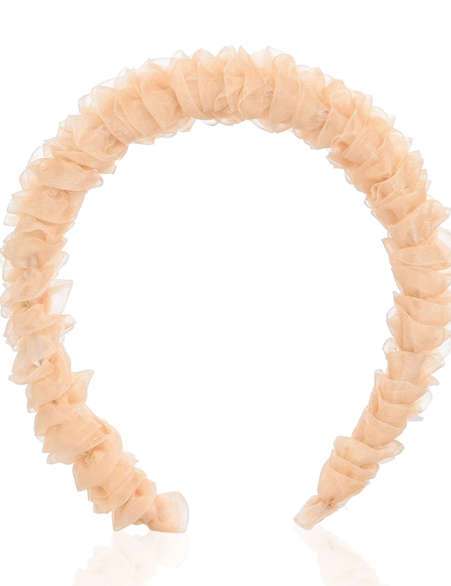 kids atelier mimi tutu Ruffled Sheer Headband