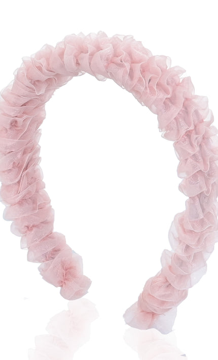 kids atelier mimi tutu Ruffled Sheer Headband