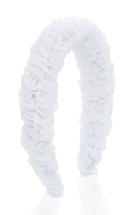 kids atelier mimi tutu Ruffled Sheer Headband