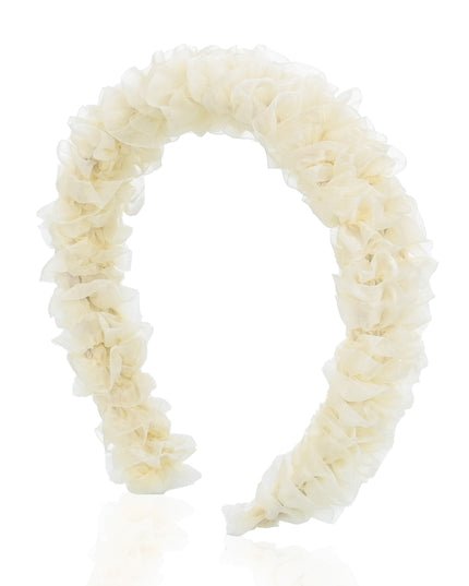 kids atelier mimi tutu Ruffled Sheer Headband