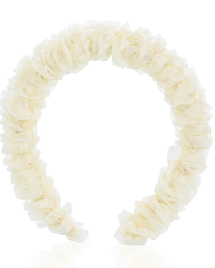 kids atelier mimi tutu Ruffled Sheer Headband
