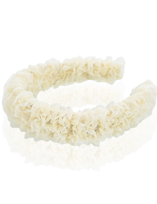 kids atelier mimi tutu Ruffled Sheer Headband