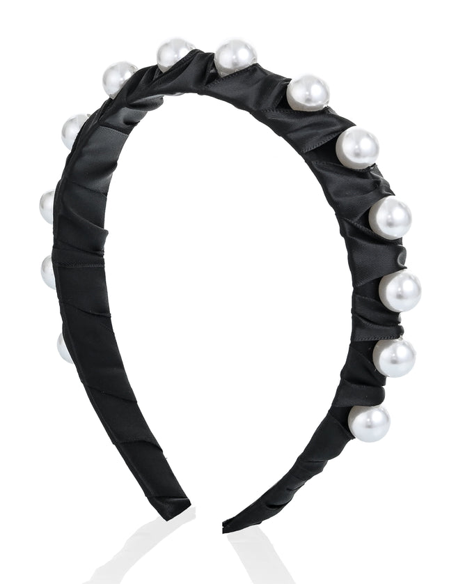 kids atelier mimi tutu Pearl Accent Headband