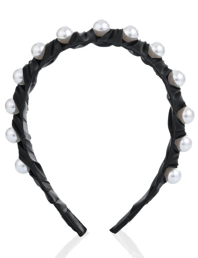 kids atelier mimi tutu Pearl Accent Headband