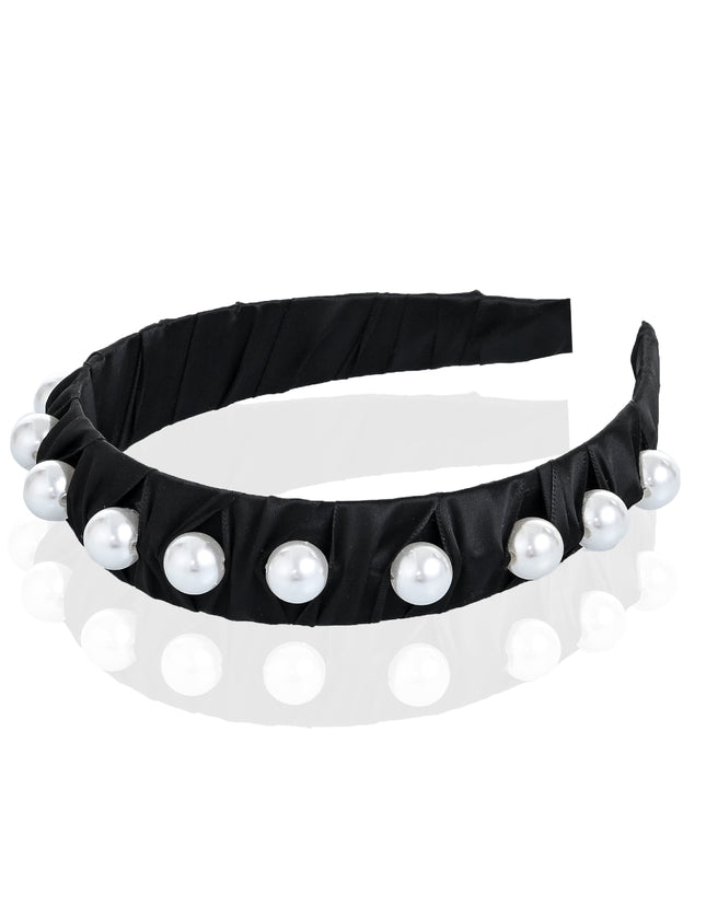kids atelier mimi tutu Pearl Accent Headband