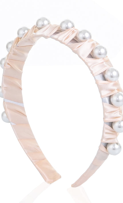 kids atelier mimi tutu Pearl Accent Headband