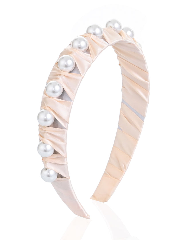 kids atelier mimi tutu Pearl Accent Headband