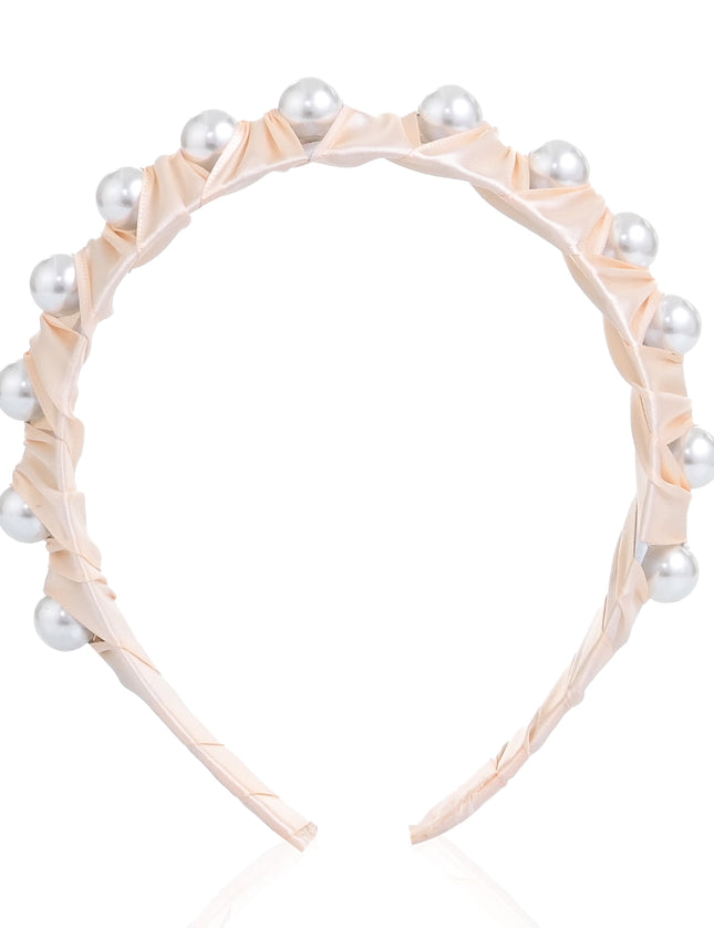 kids atelier mimi tutu Pearl Accent Headband