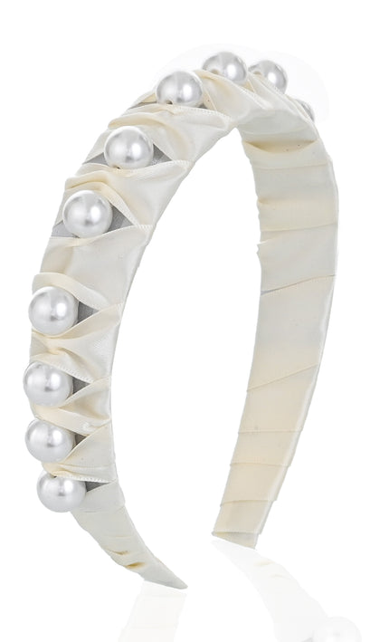kids atelier mimi tutu Pearl Accent Headband
