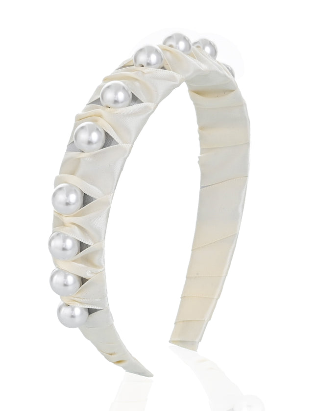 kids atelier mimi tutu Pearl Accent Headband