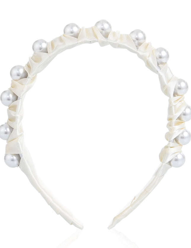 kids atelier mimi tutu Pearl Accent Headband