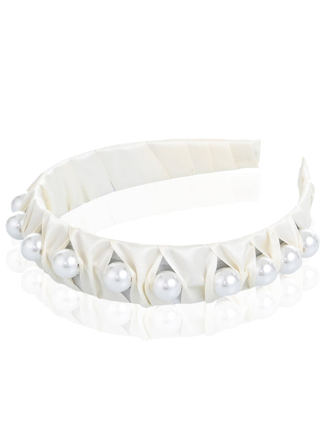 kids atelier mimi tutu Pearl Accent Headband