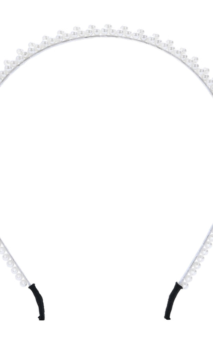 kids atelier mimi tutu Pearl Double-Row Headband