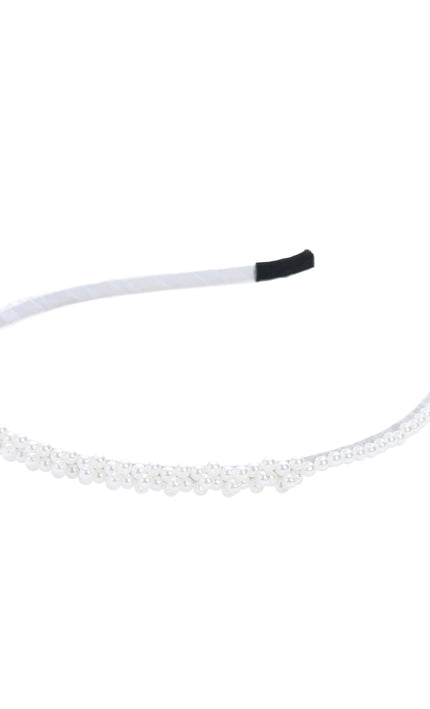 kids atelier mimi tutu Pearl Double-Row Headband