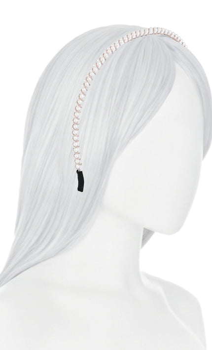 kids atelier mimi tutu Pearl Double-Row Headband