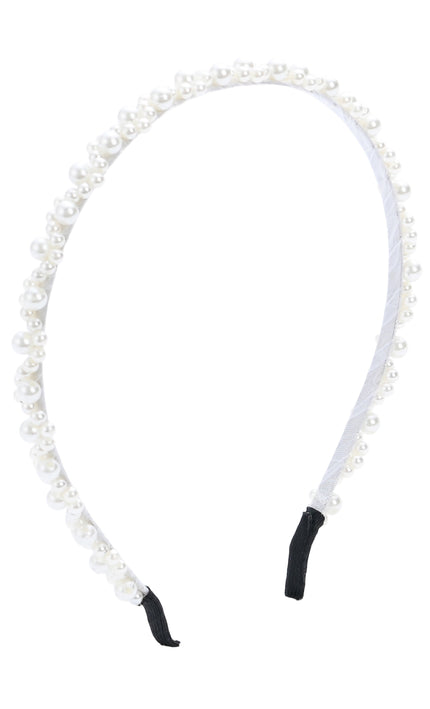 kids atelier mimi tutu Pearl Double-Row Headband