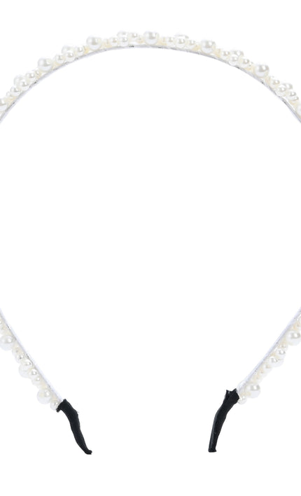 kids atelier mimi tutu Pearl Double-Row Headband