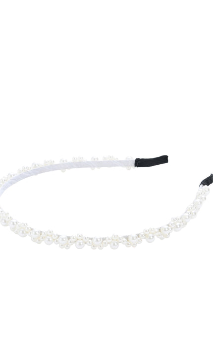 kids atelier mimi tutu Pearl Double-Row Headband