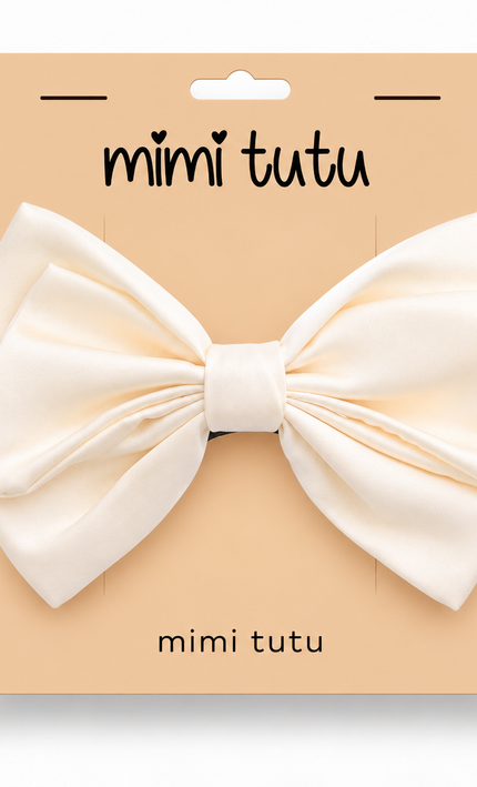 kids atelier mimitutu Bow Hair Clip