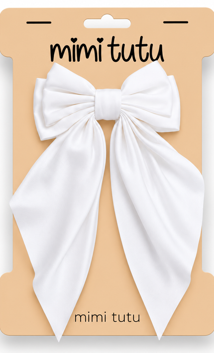 kids atelier mimi tutu Ribbon Bow Hair Clip