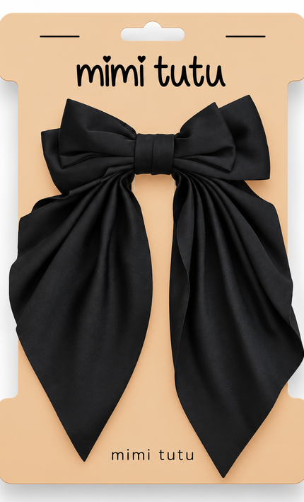 kids atelier mimi tutu Ribbon Bow Hair Clip