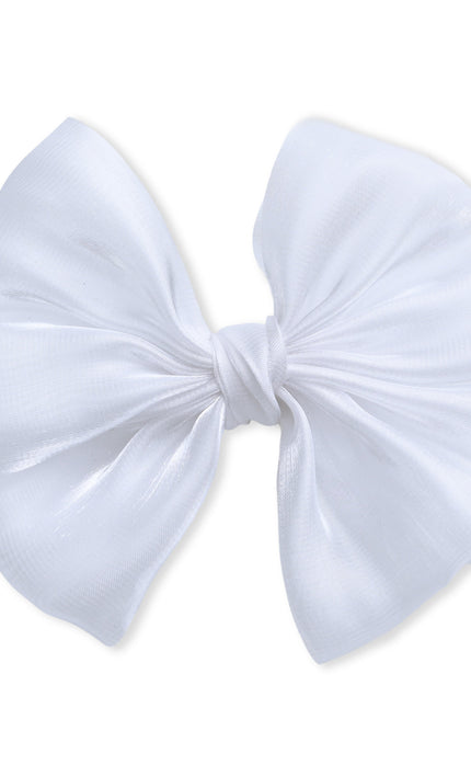 kids atelier mimi tutu Multicolor Satin Bow Clip Set