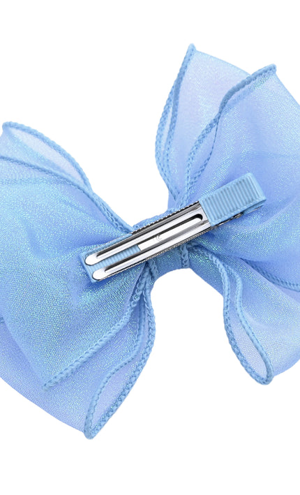 kids atelier Mimi Tutu Multicolor Glitter Bow Hair Clip Set