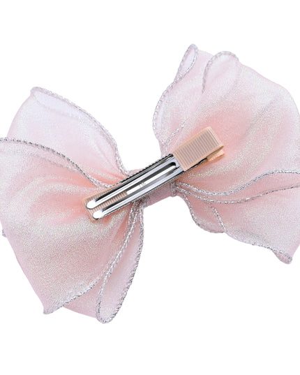 kids atelier Mimi Tutu Multicolor Glitter Bow Hair Clip Set