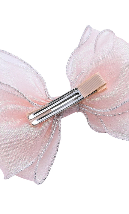 kids atelier Mimi Tutu Multicolor Glitter Bow Hair Clip Set