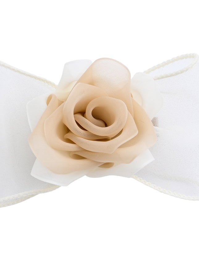 kids atelier mimi tutu Multicolor Rose Accent Bow Set