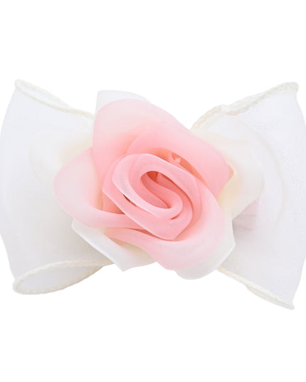 kids atelier mimi tutu Multicolor Rose Accent Bow Set