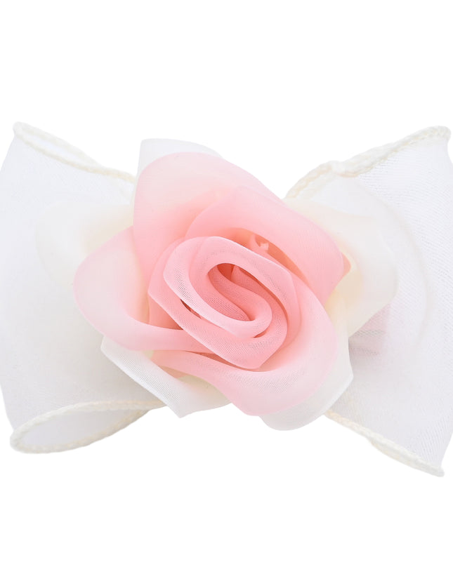 kids atelier mimi tutu Multicolor Rose Accent Bow Set