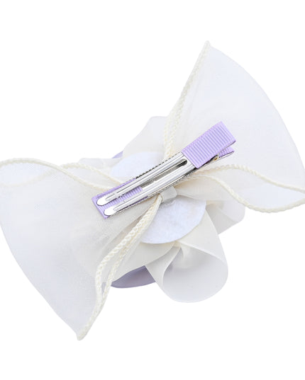 kids atelier mimi tutu Multicolor Rose Accent Bow Set