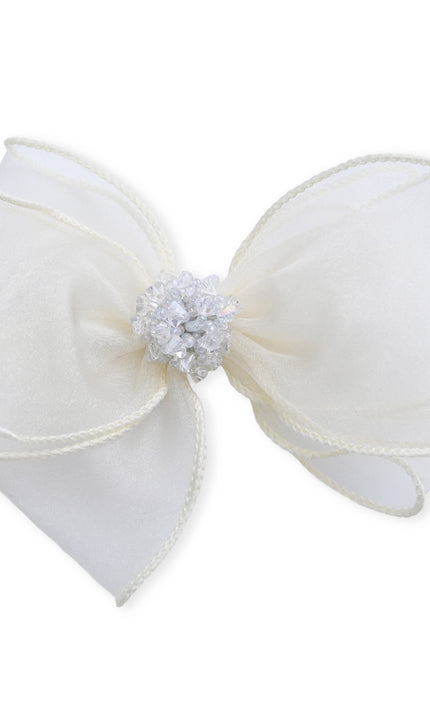 kids atelier mimi tutu Multicolor Crystal Accent Bow Set  