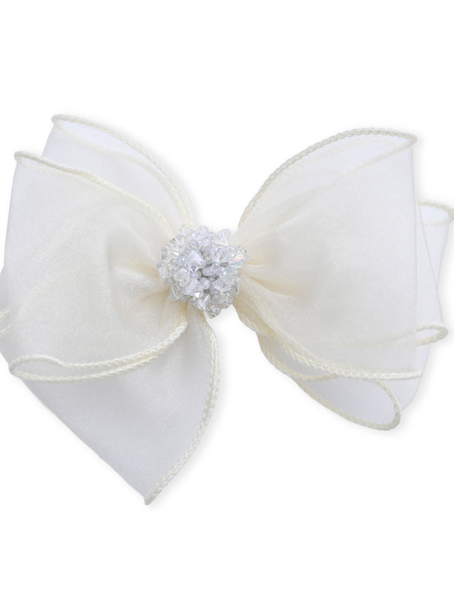 kids atelier mimi tutu Multicolor Crystal Accent Bow Set  