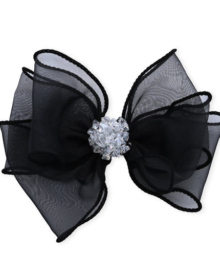 kids atelier mimi tutu Multicolor Crystal Accent Bow Set  